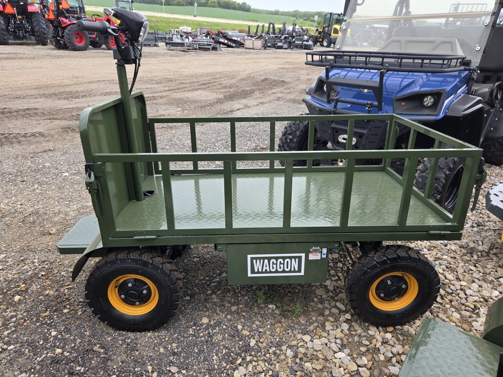 WAGGON Signature Edition 1200W Electric Utility Cart