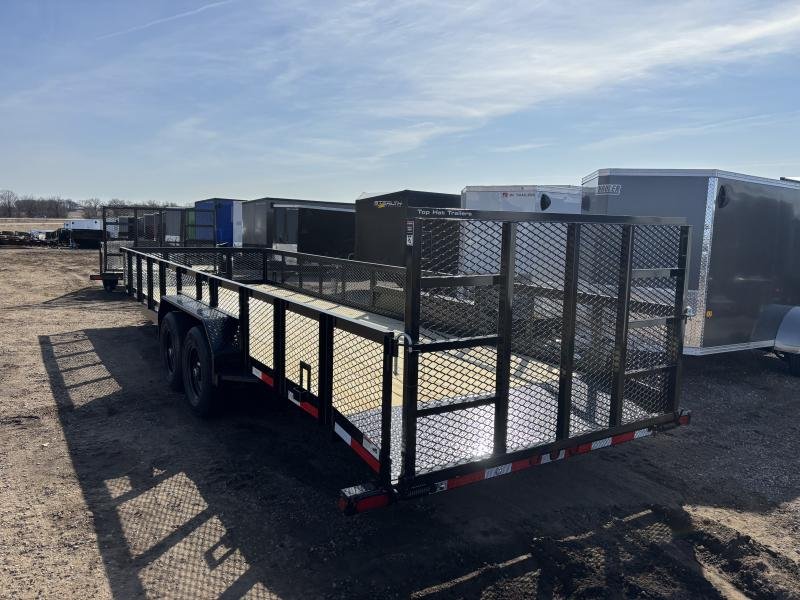 2025 Top Hat Trailers 7x20 Utility Trailer