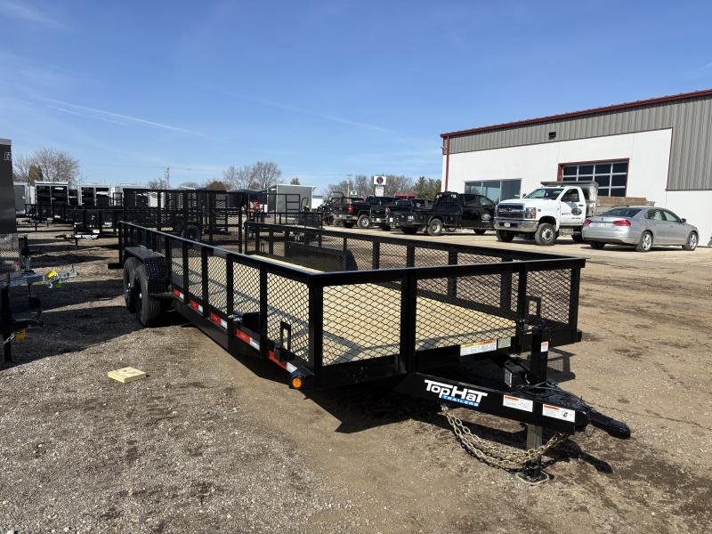 2025 Top Hat Trailers 7x20 Utility Trailer