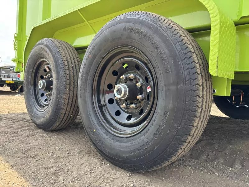 7'x14' Big Tex Trailers Dump 4'
