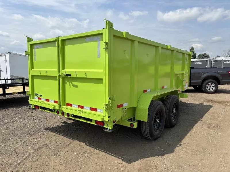 7'x14' Big Tex Trailers Dump 4'