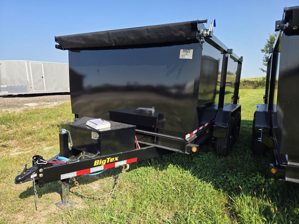 7'x12' Big Tex Trailers Dump 14LX 4'