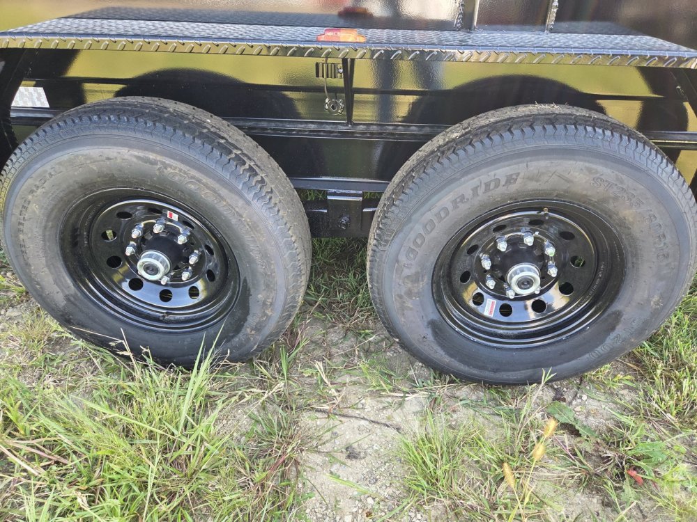 7'x12' Big Tex Trailers Dump 14LX 4'