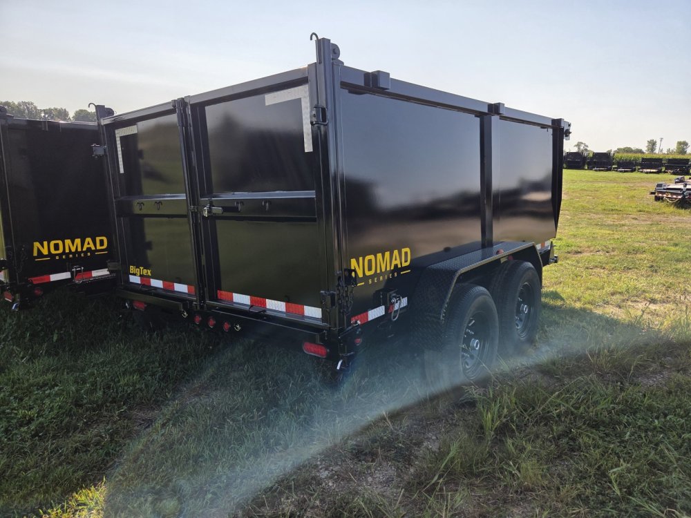 7'x12' Big Tex Trailers Dump 14LX 4'