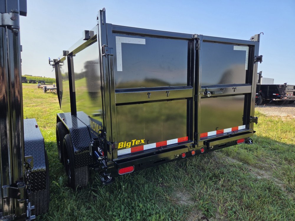 7'x12' Big Tex Trailers Dump 14LX 4'