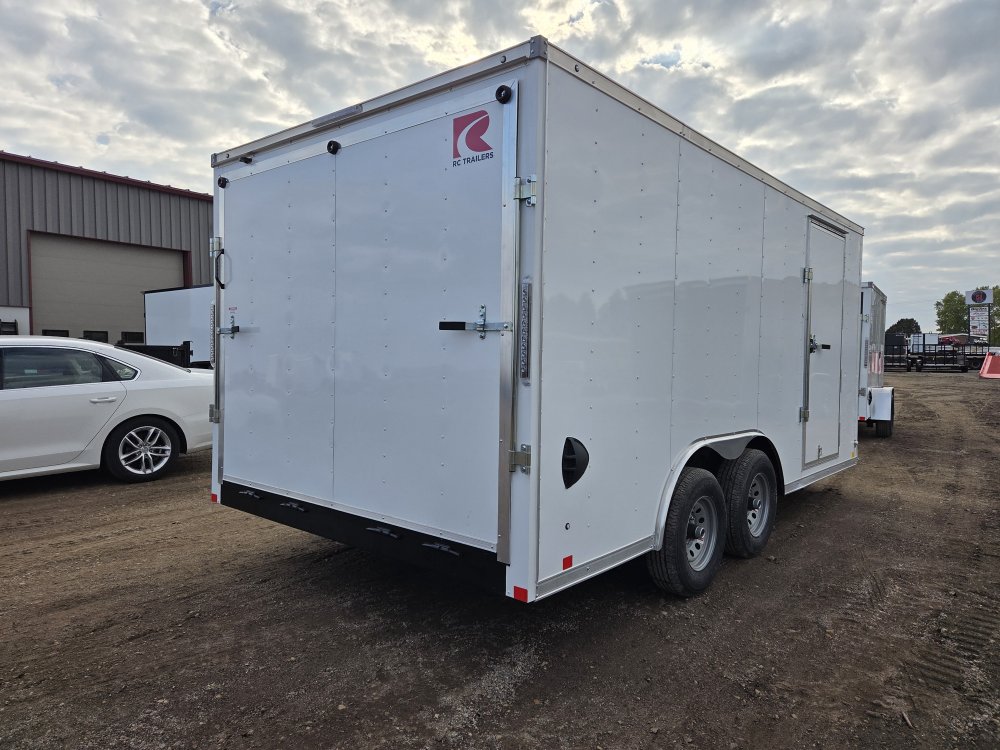 8.5'x16' RC Trailers Enclosed Cargo RWT 8.5x16 78"