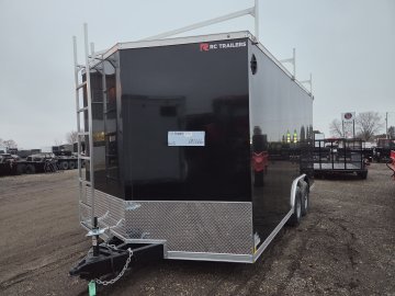 8.5'x18' RC Trailers Contractor RDLX 8.5x18 TA3 84"