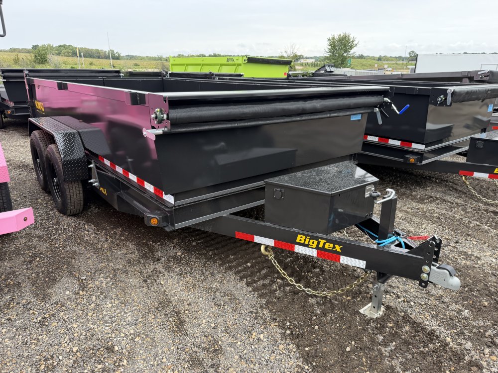 7'x14' Big Tex Dump 14LX-14 2'