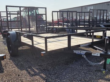 2025 Top Hat Trailers 6x10 DSA Utility Trailer