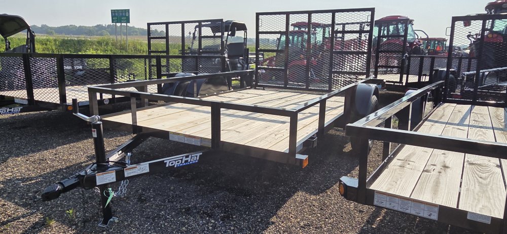 2025 Top Hat Trailers 6x10 DSA Utility Trailer
