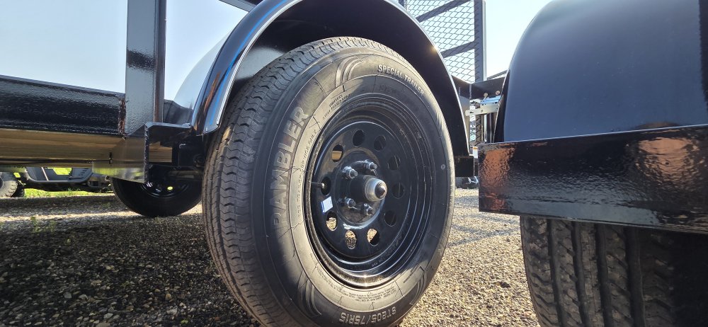 2025 Top Hat Trailers 6x10 DSA Utility Trailer