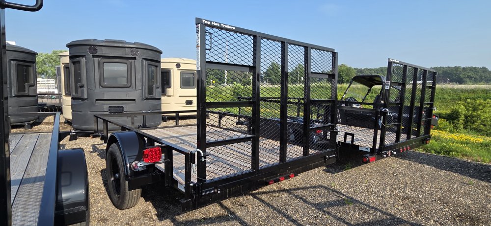 2025 Top Hat Trailers 6x10 DSA Utility Trailer