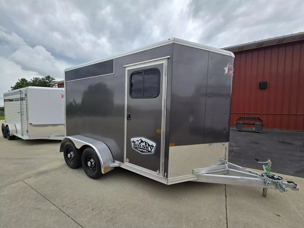 7'x12' Frontier Trailers Horse