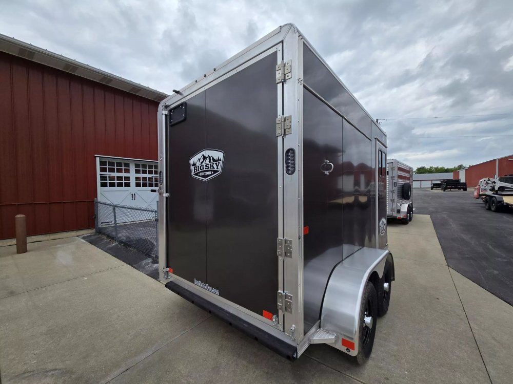 7'x12' Frontier Trailers Horse