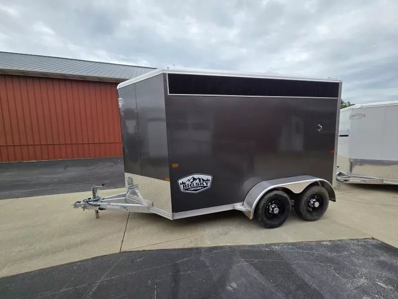 7'x12' Frontier Trailers Horse