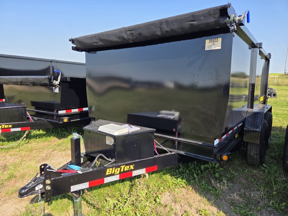 7'x12' Big Tex Trailers Dump 14LX 4'