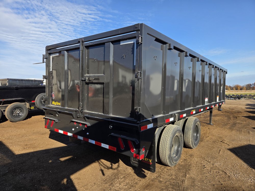 8.5'x20' Big Tex Dump 25DU-20 4'