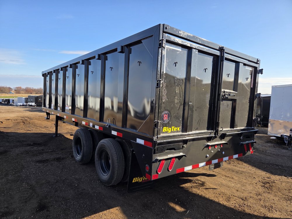 8.5'x20' Big Tex Dump 25DU-20 4'