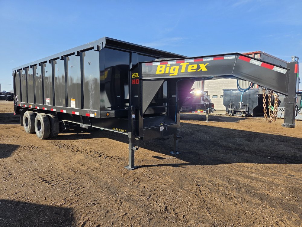 8.5'x20' Big Tex Dump 25DU-20 4'