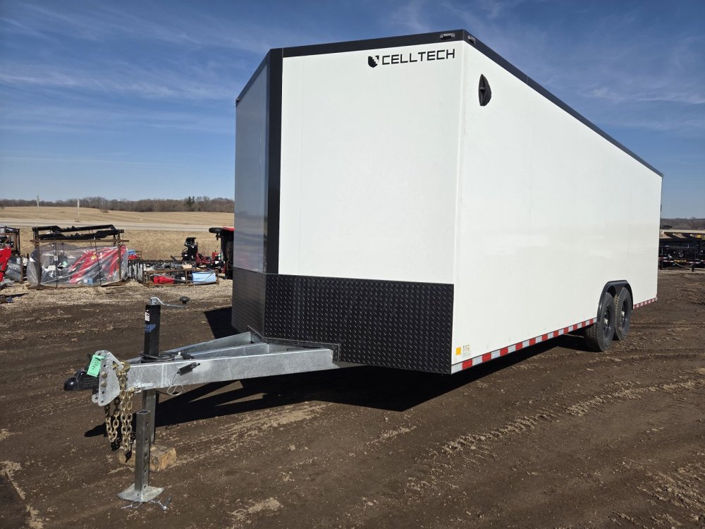 8.5'x24' CellTech Enclosed Cargo 85X24TA5 86"