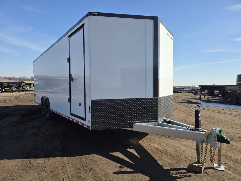 8.5'x24' CellTech Enclosed Cargo 85X24TA5 86"