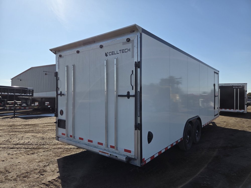 8.5'x24' CellTech Enclosed Cargo 85X24TA5 86"