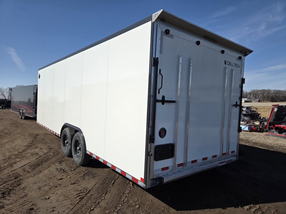 8.5'x24' CellTech Enclosed Cargo 85X24TA5 86"