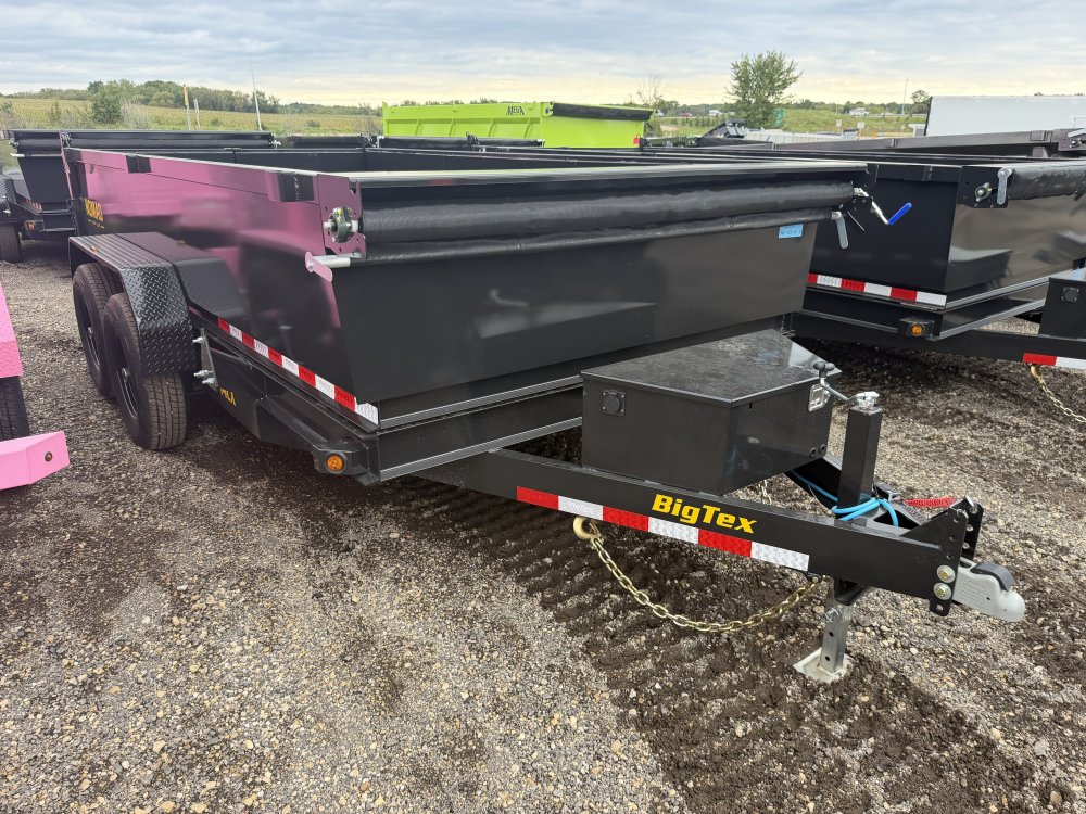 7'x14' Big Tex Dump 14LX-14 2'
