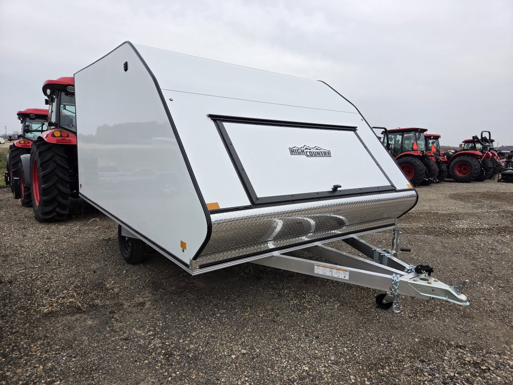 8.5'x12' Alcom Snowmobile HFS101X12CROSSOVER 64"