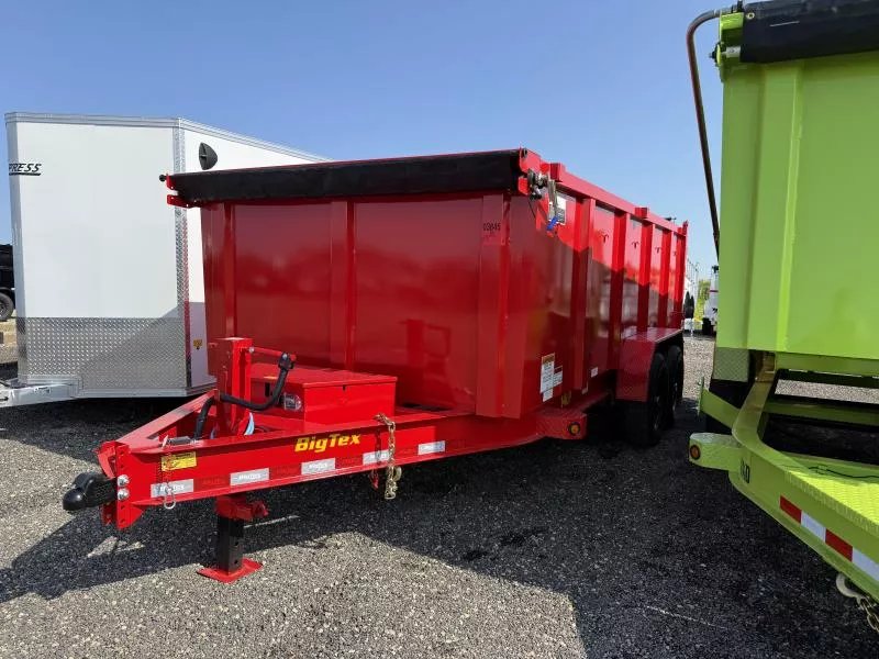 7'x16' Big Tex Trailers Dump 4'