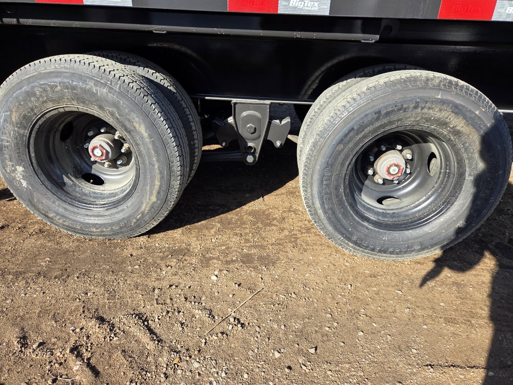 8.5'x20' Big Tex Dump 25DU-20 4'