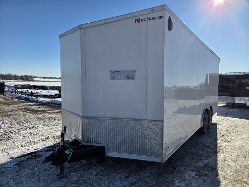 8.5'x20' RC Trailers Enclosed Cargo RDLX8520TA3 84"