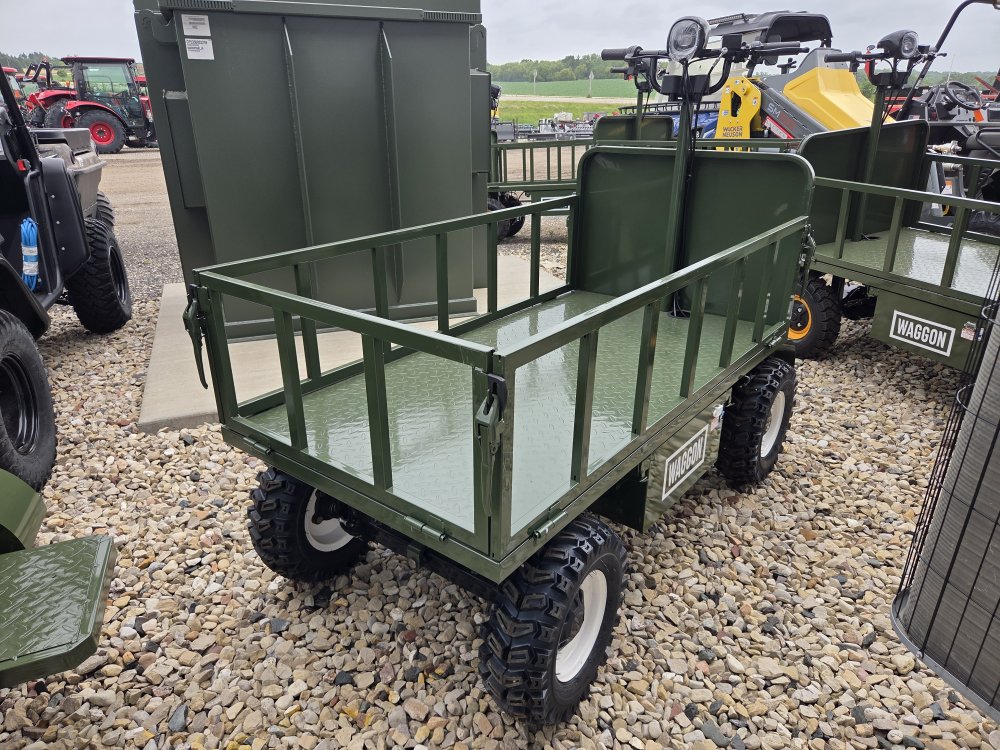 WAGGON Snow & Mud Edition 1200W Electric Utility Cart