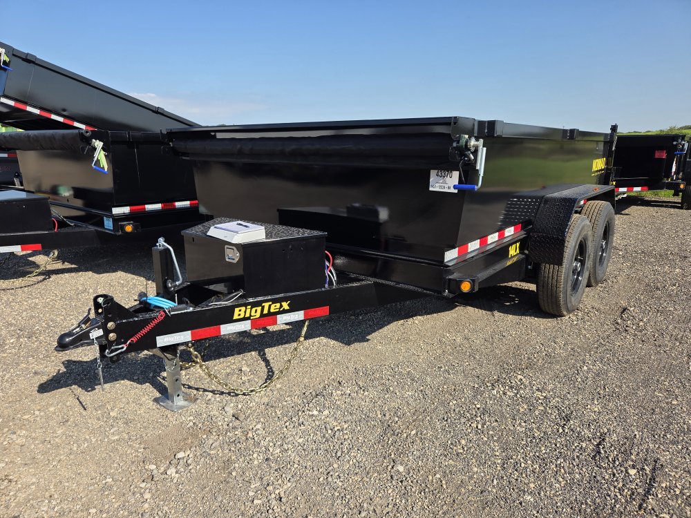 7'x12' Big Tex Trailers Dump 14LX 2'