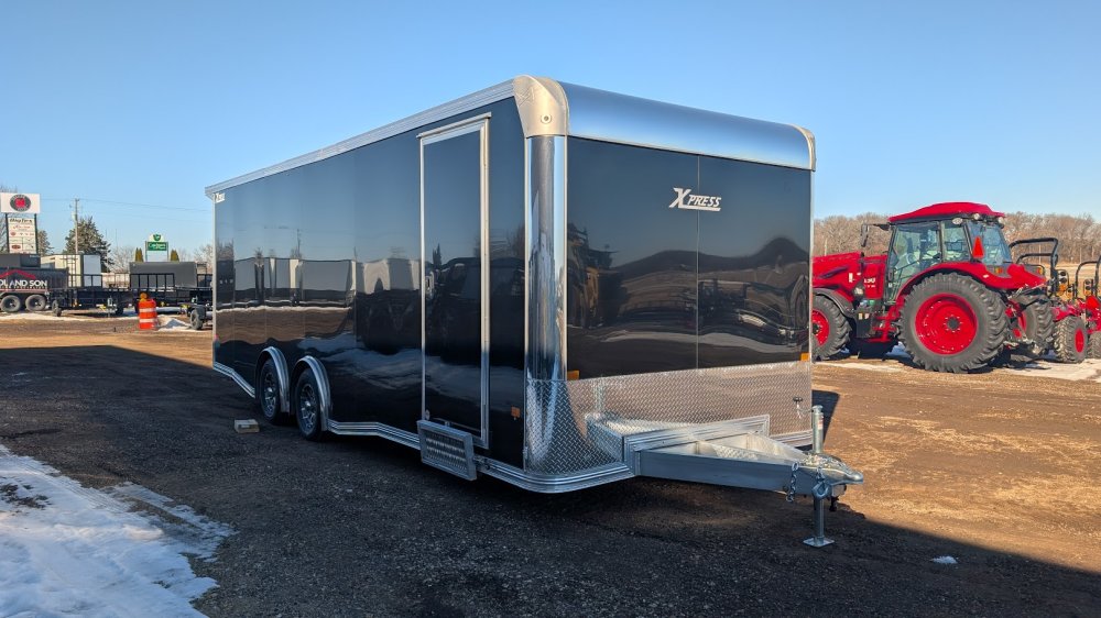 8.5'x24' Alcom Car Racing XPRESS8.5x24CH-IF 85"