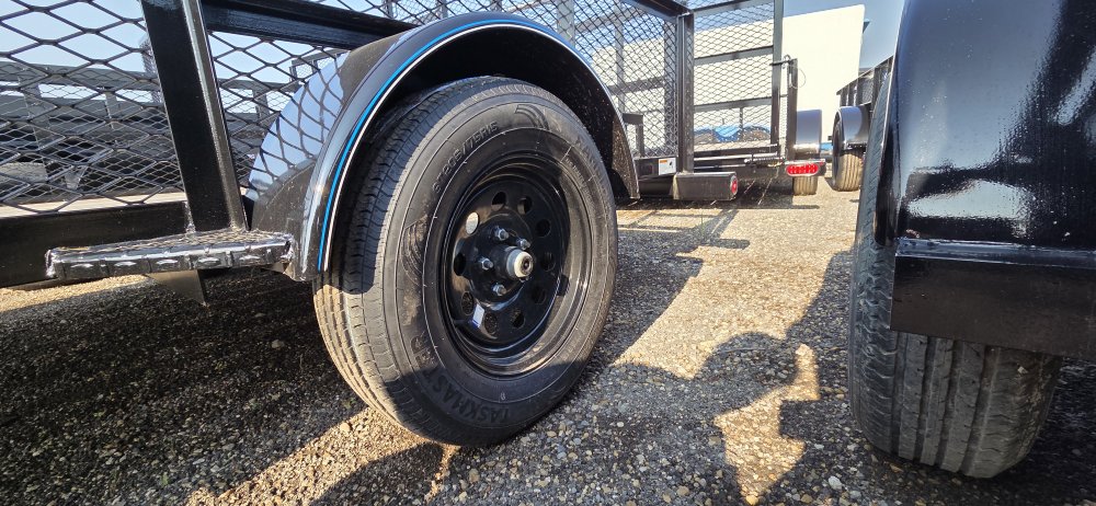 2025 Top Hat Trailers 7x10 Utility Trailer