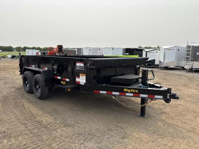7'x14' Big Tex Trailers Dump 2'