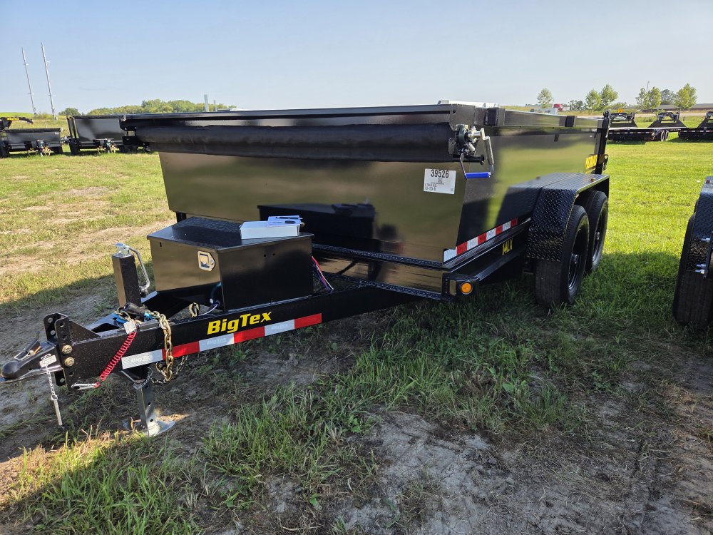 7'x12' Big Tex Trailers Dump 14LX 2'