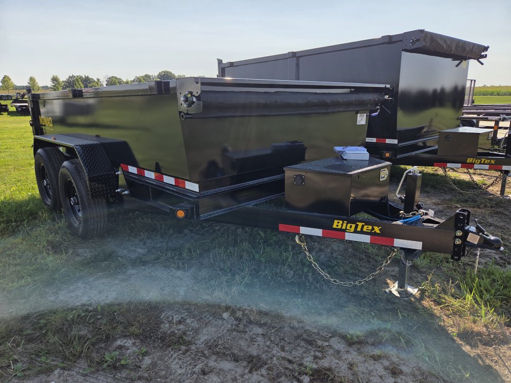 7'x12' Big Tex Trailers Dump 14LX 2'