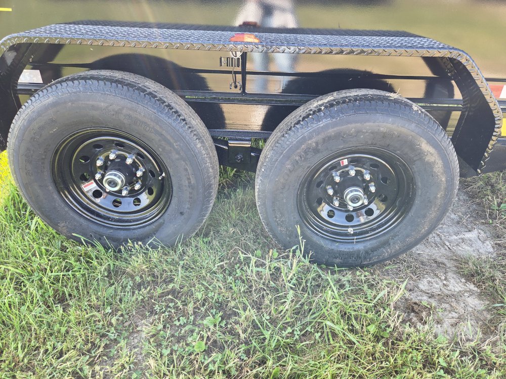 7'x12' Big Tex Trailers Dump 14LX 2'