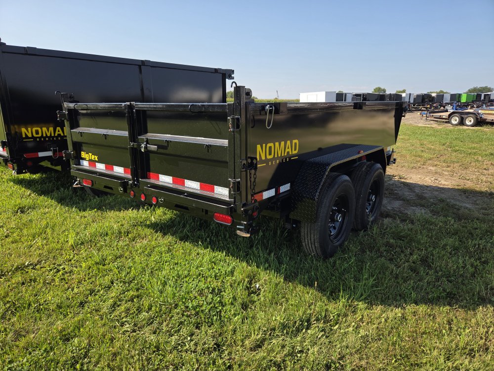7'x12' Big Tex Trailers Dump 14LX 2'