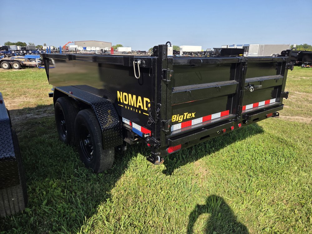 7'x12' Big Tex Trailers Dump 14LX 2'