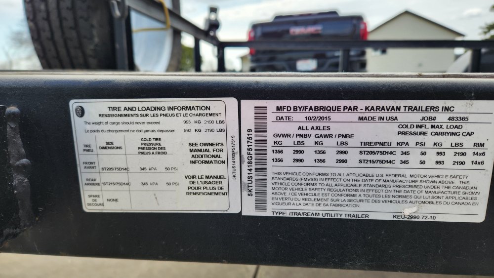 72"x120" Karavan Utility KEU-2990-72-10