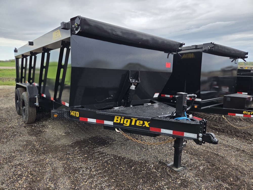 7'x16' Big Tex Dump 14TD-16 4'