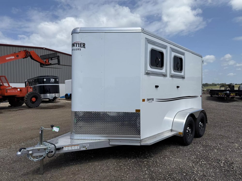 7'x12' Frontier Trailers Livestock