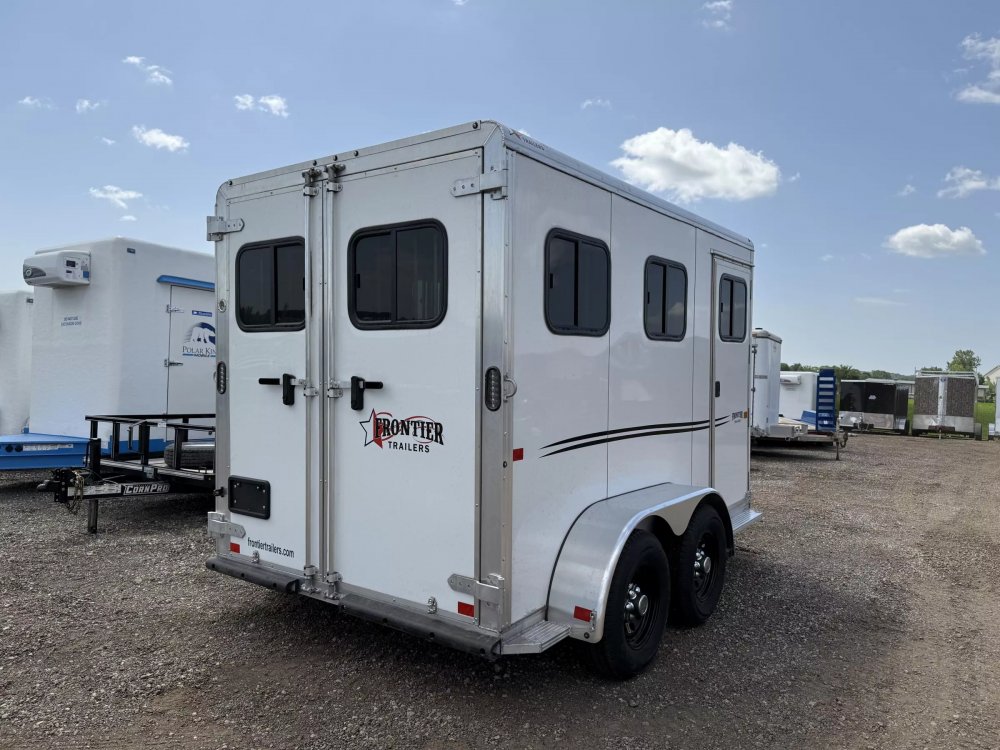 7'x12' Frontier Trailers Livestock