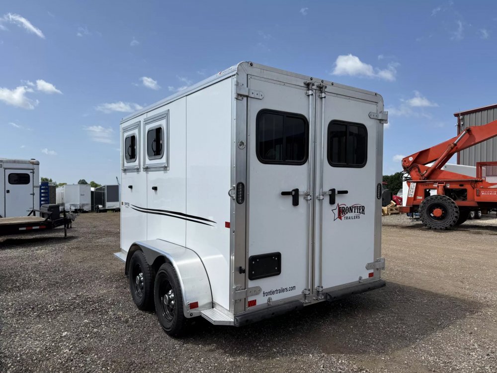 7'x12' Frontier Trailers Livestock