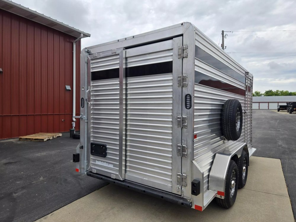 7'x16' Frontier Trailers Horse