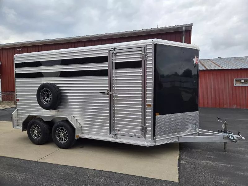 7'x16' Frontier Trailers Horse