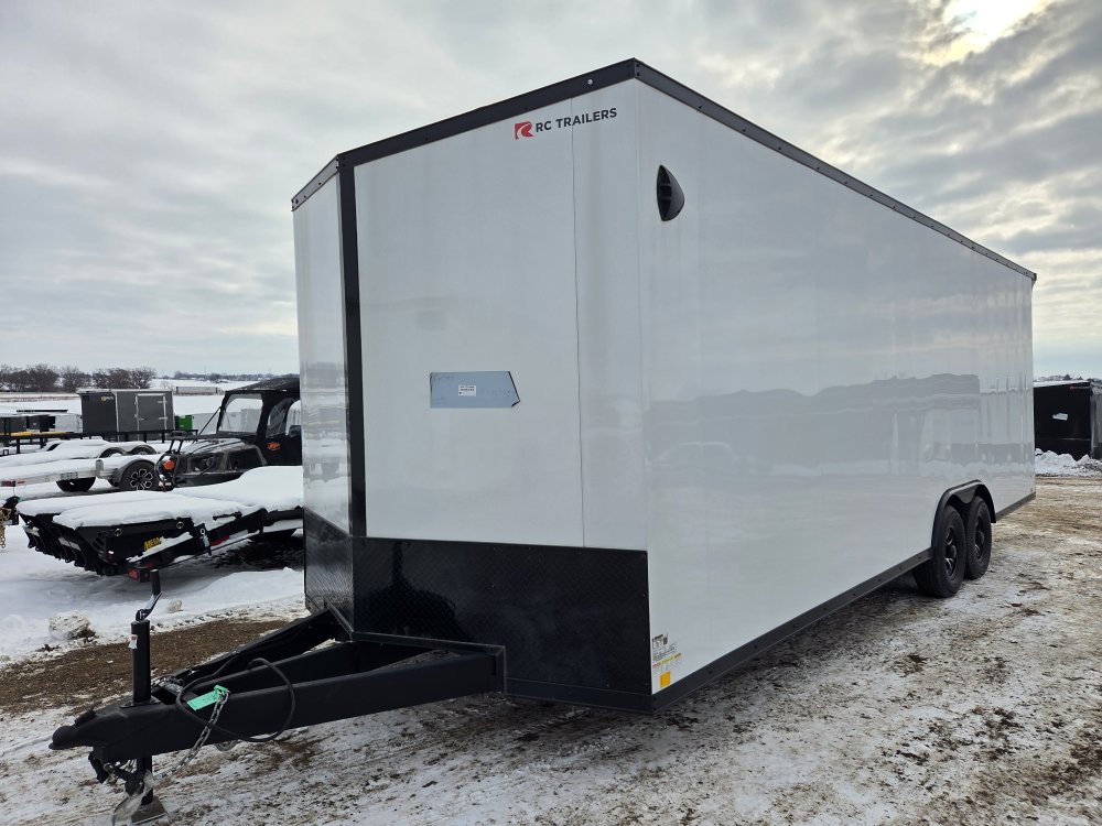 8.5'x24' RC Trailers Enclosed Cargo RDLX8524TA3 90"